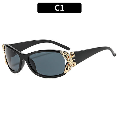 Oversized Butterfly Sunglasses for Women