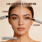 2-IN-1 EYELINER & EYEBROW PEN