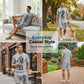 Men's Meaningful Printed Outfit Set
