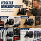 Wall-Mounted Grinding Disc Storage Organizer