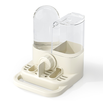 2-in-1 Automatic Bird Feeder and Waterer for Cage