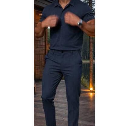 Men's Two-Piece Set Lightweight Casual Suit