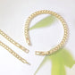 Women's Elegant Gold Color Chain Bracelet