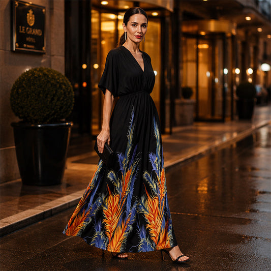 Flowing Maxi Dress for Getaways