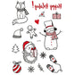 Luminous Halloween Temporary Tattoos for Kids Cartoon Waterproof Glowing Stickers