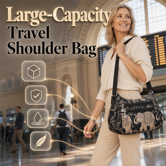 Women Elegant Nylon Travel Messenger Bag