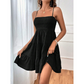 Women's Sleeveless Smocked Mini Dress
