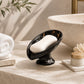 Ceramic Self-Draining Leaf Soap Dish