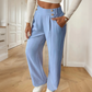 Women's Elegant High Waist Wide Leg Pants