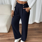 Women's Elegant High Waist Wide Leg Pants