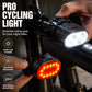 USB Rechargeable Bike Light Set