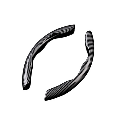 Segmented Carbon Fiber Steering Wheel Cover