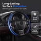 Segmented Carbon Fiber Steering Wheel Cover