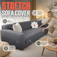Universal Stretch Jacquard Sofa Slipcover