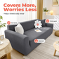 Universal Stretch Jacquard Sofa Slipcover