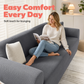 Universal Stretch Jacquard Sofa Slipcover