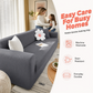 Universal Stretch Jacquard Sofa Slipcover