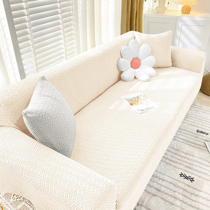 Universal Stretch Jacquard Sofa Slipcover