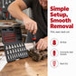 Damaged Screw Extractor Set with Storage Case