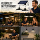 Waterproof Outdoor Solar-Powered Hanging Light