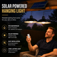 Waterproof Outdoor Solar-Powered Hanging Light