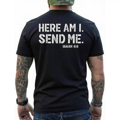 Men's Casual Slogan Print T-Shirt