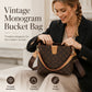 Women's Bucket Bag Chic Shoulder Crossbody Bag