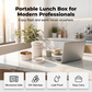 Stackable Insulated Lunch Box Set with Bag