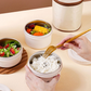Stackable Insulated Lunch Box Set with Bag