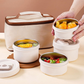 Stackable Insulated Lunch Box Set with Bag