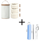 Stackable Insulated Lunch Box Set with Bag