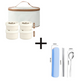 Stackable Insulated Lunch Box Set with Bag
