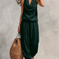 💃 2026 Sale — Over 33,000 Sold!🔥 Chic Draped Halter Neck Jumpsuit – Relaxed Wide-Leg Silhouette ✨
