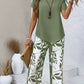 Women's Asymmetrical Top & Capri Pants 2-Piece Set