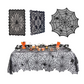 🎃LIMITED-TIME 50% OFF! ⏰Spooky Halloween Patterns Tablecloth and Placemats Set