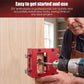 Door Latch Mortising Tool Kit for Wood Doors