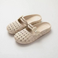 Women's Closed Toe Hollow Out Breathable Slippers