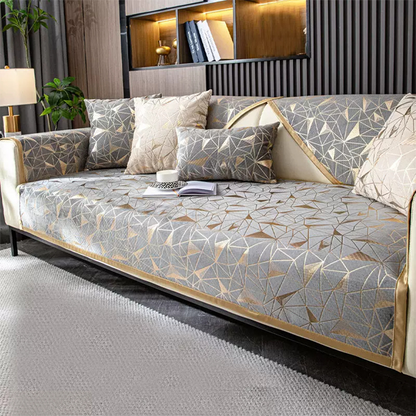 Non-Slip Chenille Sofa Cover All-Season Universal Furniture Protector