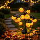 Solar Multi-Head Pumpkin Garden Light
