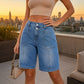 Women's Casual Denim Bermuda Shorts