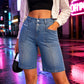 Women's Casual Denim Bermuda Shorts
