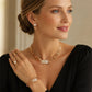 Elegant Rhinestone Jewelry 4-Piece Set