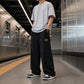 Men's Casual Drawstring Pants with Pockets