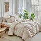 Elegant Pinch Pleat Duvet Cover Set