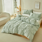 Elegant Pinch Pleat Duvet Cover Set