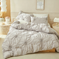 Elegant Pinch Pleat Duvet Cover Set