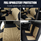 Car Seat Cover Set with Tire Tread Pattern