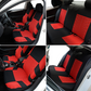 Car Seat Cover Set with Tire Tread Pattern