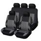 Car Seat Cover Set with Tire Tread Pattern