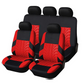 Car Seat Cover Set with Tire Tread Pattern
